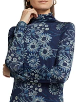 Paxton Floral Jersey Maxi-Dress