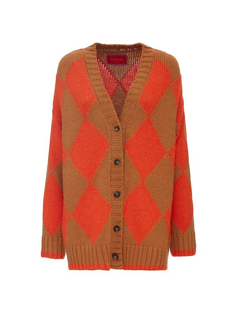 Argyle Cardigan