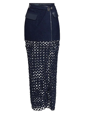 Bria Denim Maxi Skirt