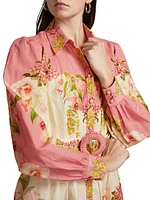 Aiva Belted Short Shirtdress