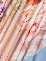 Kavi Floral One-Shoulder Gown