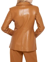 Finn Recycled Leather Blazer