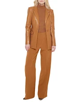 Finn Recycled Leather Blazer