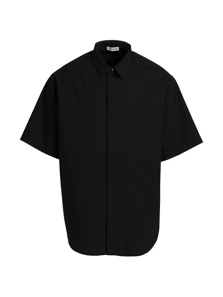Cotton-Wool Oxford Shirt