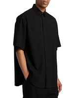 Cotton-Wool Oxford Shirt