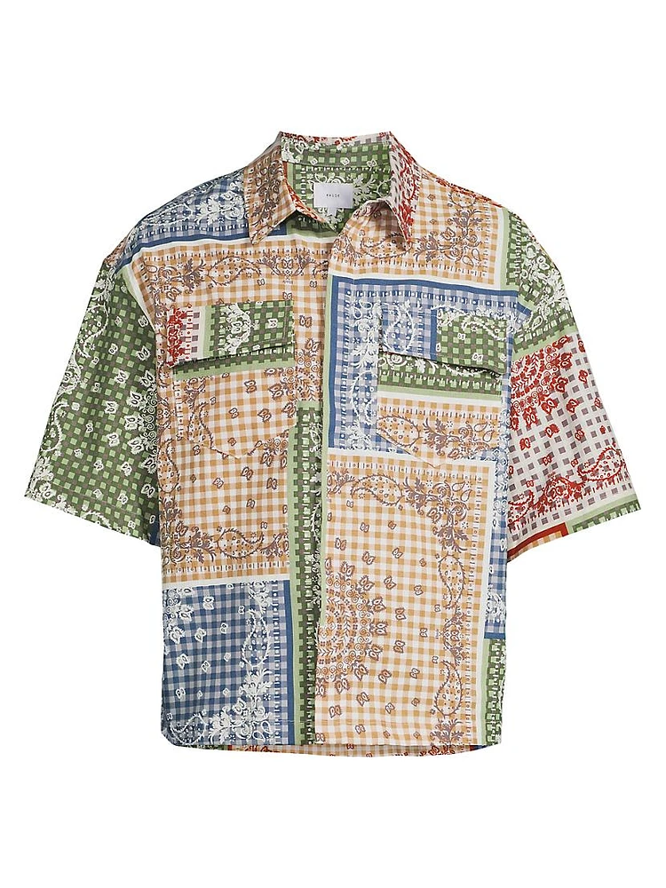 Bandana Boxy Work Shirt