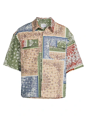 Bandana Boxy Work Shirt