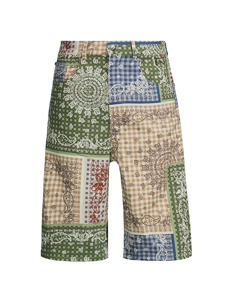 Bandana Traxedo Baggy Shorts
