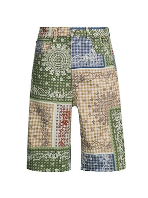 Bandana Traxedo Baggy Shorts