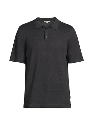 Linen Polo Sweater