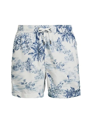 Charles Tropical Swim Shorts