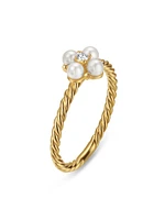 Petite Modern Renaissance Ring 18K Yellow Gold