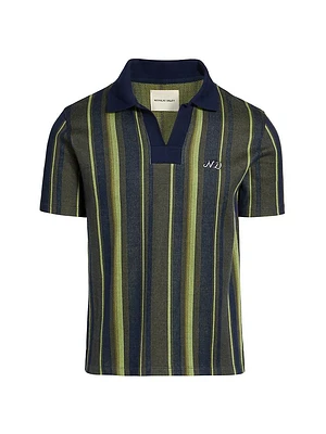Rugby Striped Polo Shirt