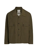 Cotton-Blend Field Shirt