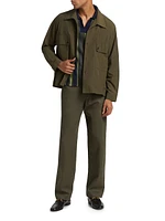 Cotton-Blend Field Shirt