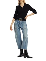 Braxton Wool Rib-Knit Sweater