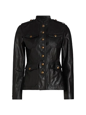Geraldine Leather Jacket