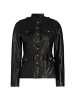 Geraldine Leather Jacket