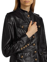 Geraldine Leather Jacket