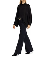 Effy Wool Flared Pants