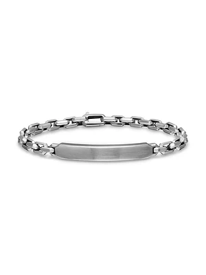 Streamline ID Bracelet in Sterling Silver, 6.7MM