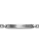 Streamline ID Bracelet in Sterling Silver, 6.7MM