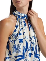 Yvette Floral Halter Top