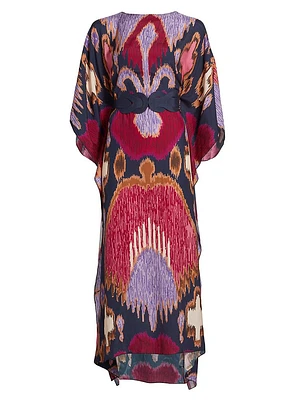 Elizabeth Printed Silk Caftan