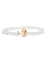 Fin Leather Belt