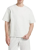 Short-Sleeve Cotton-Blend T-Shirt