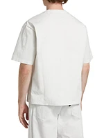 Short-Sleeve Cotton-Blend T-Shirt