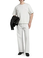 Short-Sleeve Cotton-Blend T-Shirt