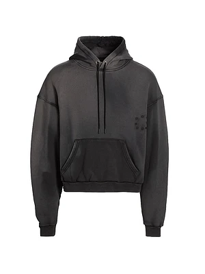 Pigment-Dyed Boxy Hoodie