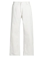 Baggy Cotton-Blend Jeans