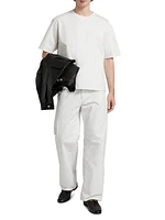 Baggy Cotton-Blend Jeans