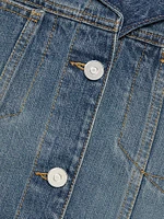 Hooded Denim Jacket