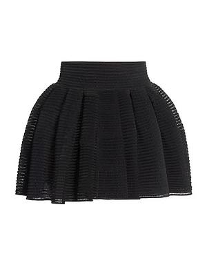Crinoline High-Waisted Miniskirt