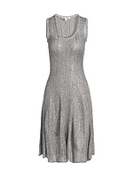 Stretch Sequined Minidress