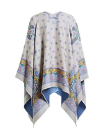 Scarf Wool-Blend Cape