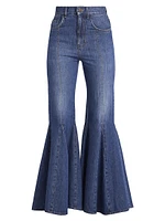 High-Rise Flared Jeans