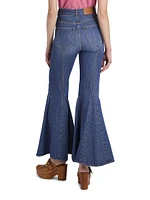 High-Rise Flared Jeans