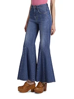 High-Rise Flared Jeans