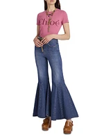 High-Rise Flared Jeans