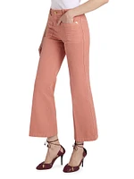 Cotton Slim Cropped Pants