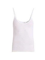 Rib-Knit Wool Tank