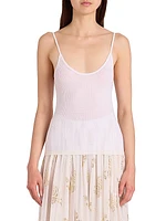 Rib-Knit Wool Tank