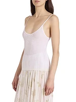 Rib-Knit Wool Tank