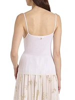 Rib-Knit Wool Tank