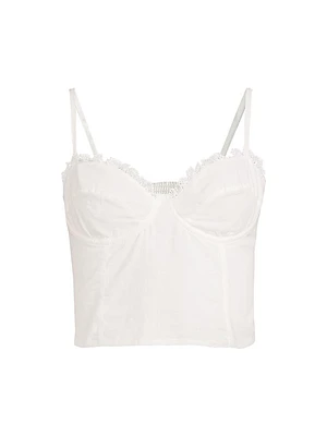 Josie Cotton & Lace Camisole