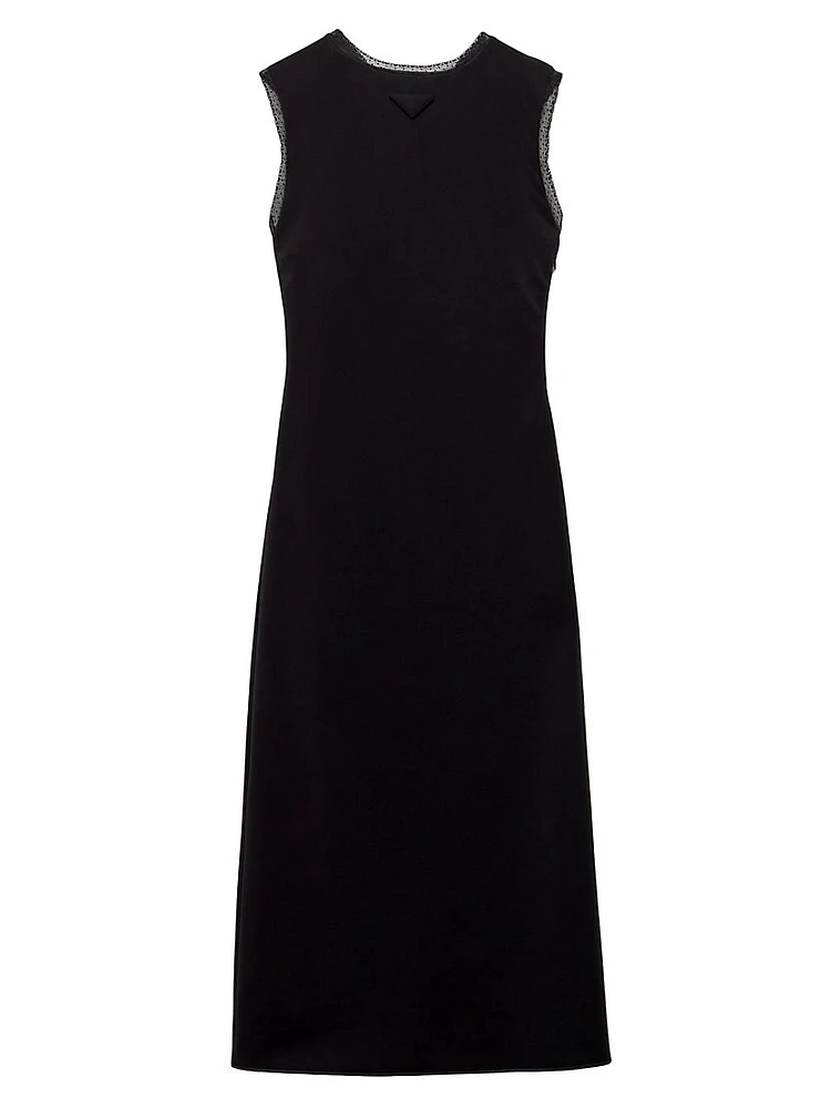 Interlock Crepe Dress